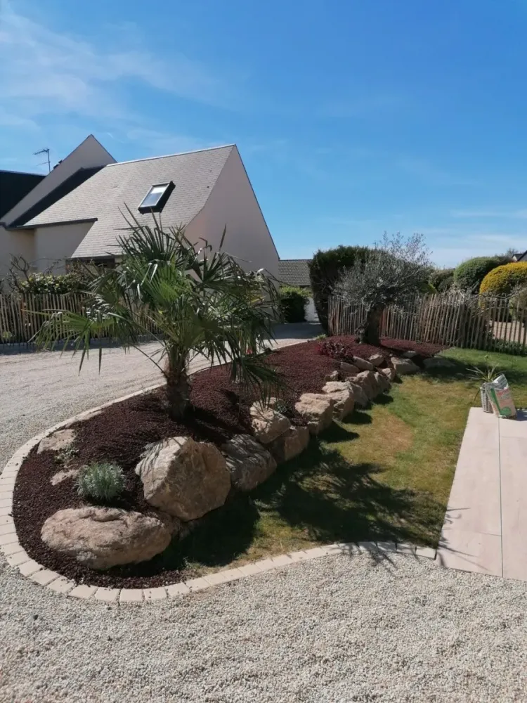 Aménagement extérieur à Saussey